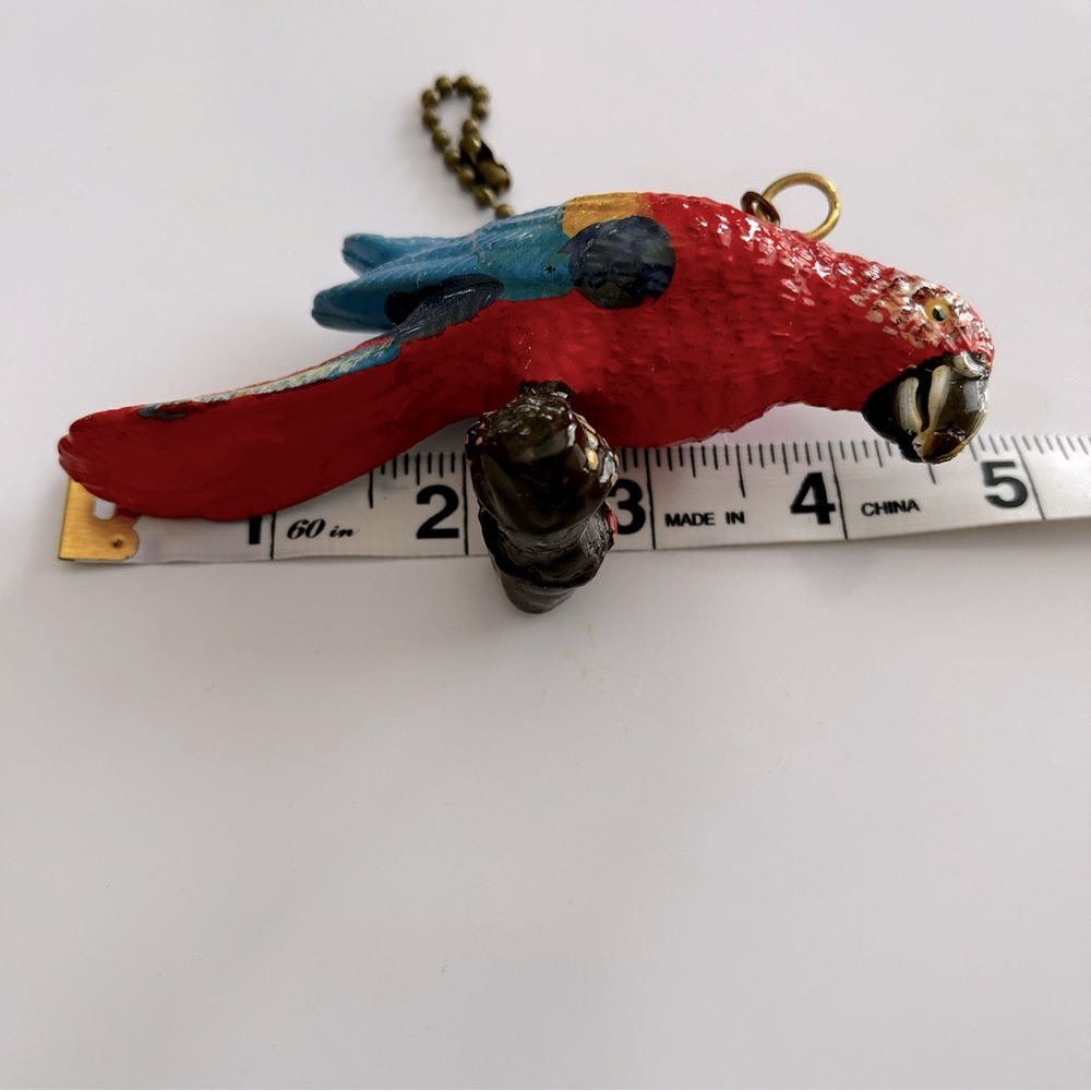 Parrot Ceiling Fan/Light Pull Chain - Picture 4 of 7